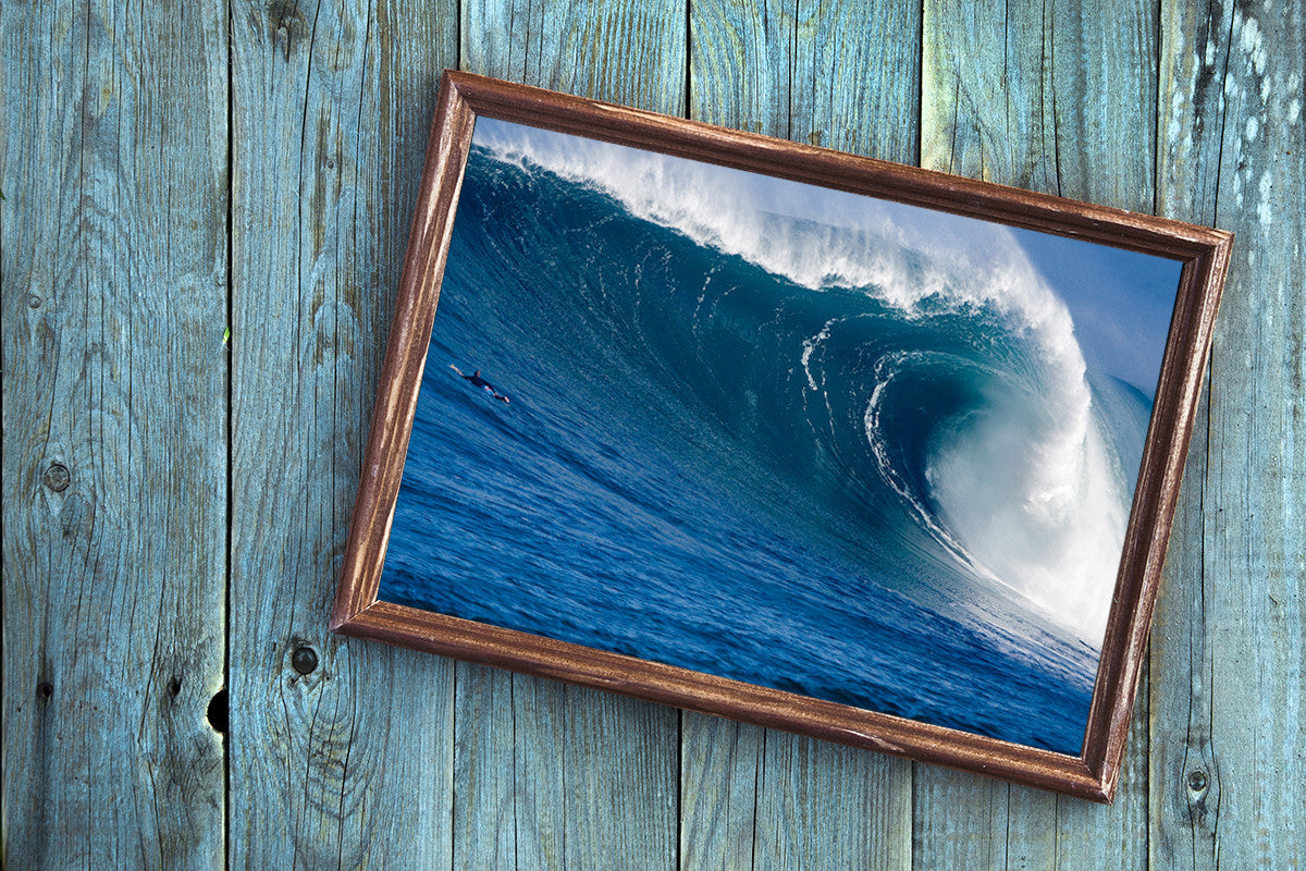 Waimea large wave
