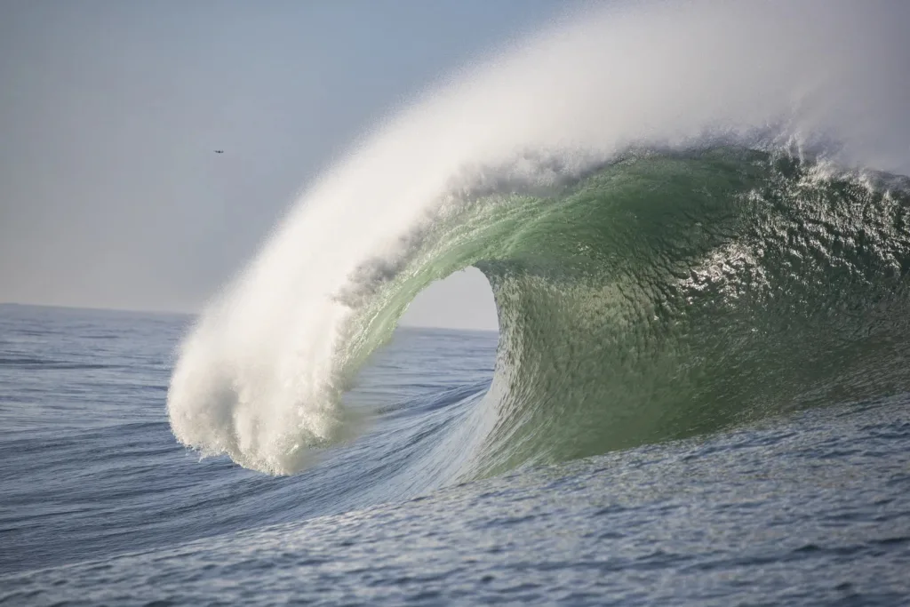 Stunning wall fine art of ocean large waves ever in all time | Chasing Emerald Giants: Fred Pompermayer’s 2026 Mavericks Big Wave Documentation