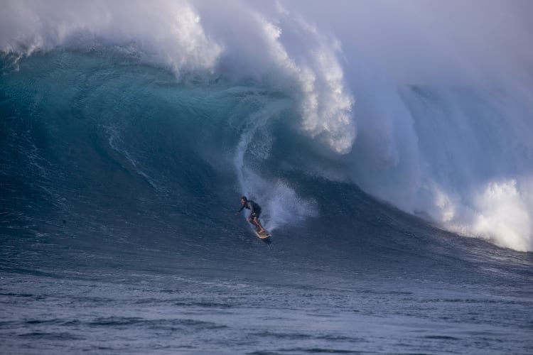 Wall art print, big waves Hawaii